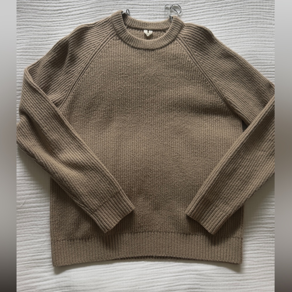 Arket Brown Crewneck Sweater